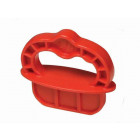 Bague d'espacement kreg deck jig - rouge - 1/4 - 12 pièces - deckspacer-red