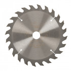 Lame de scie pour bois de construction - 165 x 20 mm / 24 dents