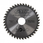 Lame de scie TCT - GTS1500 - 110 mm x 22,2 mm - 40 dents