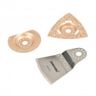 Lames pour céramique pour outil multifonction 3 pcs - 3 pcs