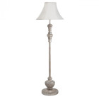 Lampadaire argenté country 1 ampoule 166 cm