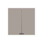 Lampadaire argenté megapolis 1 ampoule 127 cm