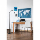 Lampadaire décoratif ding led h1665 12 ampoules