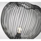 Lampadaire noir mat leeds 1 lumières