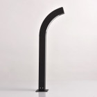 Lampadaire noir street 1 ampoule 58 cm