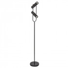 Lampadaire telescope, noir mat