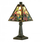 Lampe 40w lelani, verre et résine