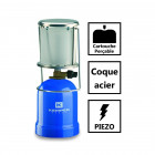 Lampe a gaz ke2012 kemper- lampe camping coque abs - lampe de camping pour cartouche gaz 190g