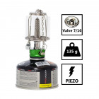 Lampe à gaz lm400 piezo providus pour cartouches à valve 7/16