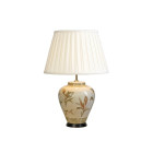 Lampe arum lily, porcelaine, sans abat-jour