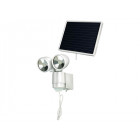 Lampe LED SPOT à énergie solaire Blanche SOL 2x4 IP44 BRENNENSTUHL 1170920
