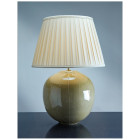 Lampe canteloupe large, sans abat-jour