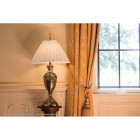 Lampe cincinnati, avec abat-jour perle