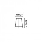 Lampe de table beige akane 1 ampoule