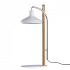 Lampe de table blanche megapolis 1 ampoule 70 cm