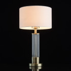 Lampe de table dorée crystal 1 ampoule 60 cm