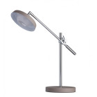 Lampe de table grise megapolis 1 ampoule 64 cm