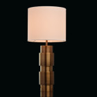 Lampe de table laiton megapolis 1 ampoule 65 cm