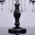 Lampe de table noire classic 4 ampoules 63 cm