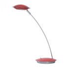 Lampe de table rouge techno 1 ampoule 47 cm