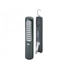 Lampe dynamo 6 LED rechargeable secteur/auto BRENNENSTUHL 1178590
