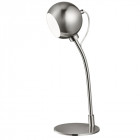 Lampe led magnetic heads, en argent satiné