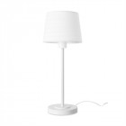 Lampe michigan, acier blanc, sans abat-jour