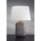 Lampe muse grey, sans abat-jour