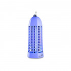 Lampe piege anti moustique et insectes plein air violet laqué - décharge électrique 1000v - champ action 20 m2