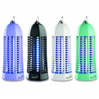 Lampe piege anti moustique et insectes plein air violet laqué - décharge électrique 1000v - champ action 20 m2