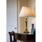 Lampe roosevelt, avec abat-jour perle
