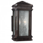 Lanterne federal, bronze doré, 2 éclairages