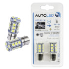 Ampoule led p21w / 18 leds blanc / ampoule led ba15s autoled®