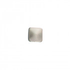 Bouton de meuble chromé satiné 20x20 mm lot de 2