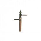Fiche à lacet 609 mm vieux bronze avec vis