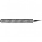 Lime à métaux tendres, Long. : 250 mm, Forme Semi-circulaire, Taille 0, Coupe transversale : 25,0 x 7,0 mm