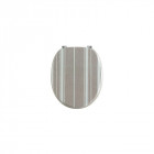 Lin, abattants wc trendy line bois déco - wirquin