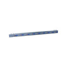 Lisse alu télescopique emboîtable L 2 à 3m h 10cm - DIMOS - 870210