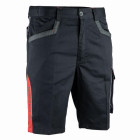 Bermuda FACOM Turn Noir/Gris/Rouge Taille S - FXWW6000E-S