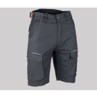 Bermuda Paléo multipoches stretch - Gris nuit / Noir - T.40 - LMA - 6165-40
