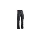 Pantalon stretch bicolore Cortex avec poches genouillères - Noir - T.36 - LMA - 1783-36