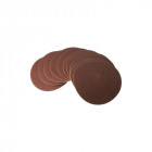 Lot de 10 disques abrasifs scheppach - grain 80 - bts 800 - bts 900 - 88000208
