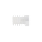 Lot de 2 embouts fermium mobois premium blanc - 20 mm - 2299c345