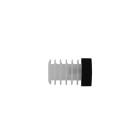 Lot de 2 embouts fermium mobois premium noir - 20 mm - 2299c355
