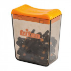Lot de 25 embouts de vissage impact carrés - R2 - 25 mm