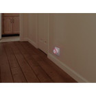 Lot de 4 veilleuse led renkforce emn100x2 rond rouge, bleu blanc