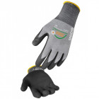 Lot de 5 gants manutention légère singer - milieux humides 3/4 enduit nitrile paume enduite sans picot jauge 15 - Taille au choix