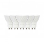 Lot de 5 spot led gu10 7 watt (eq. 50 watt)