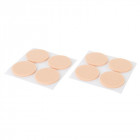 Lot de 8 patins en feutre autocollant