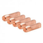 Lot de pannes à souder M6 pour fer à souder MIG - 5 pcs - 0,6 mm